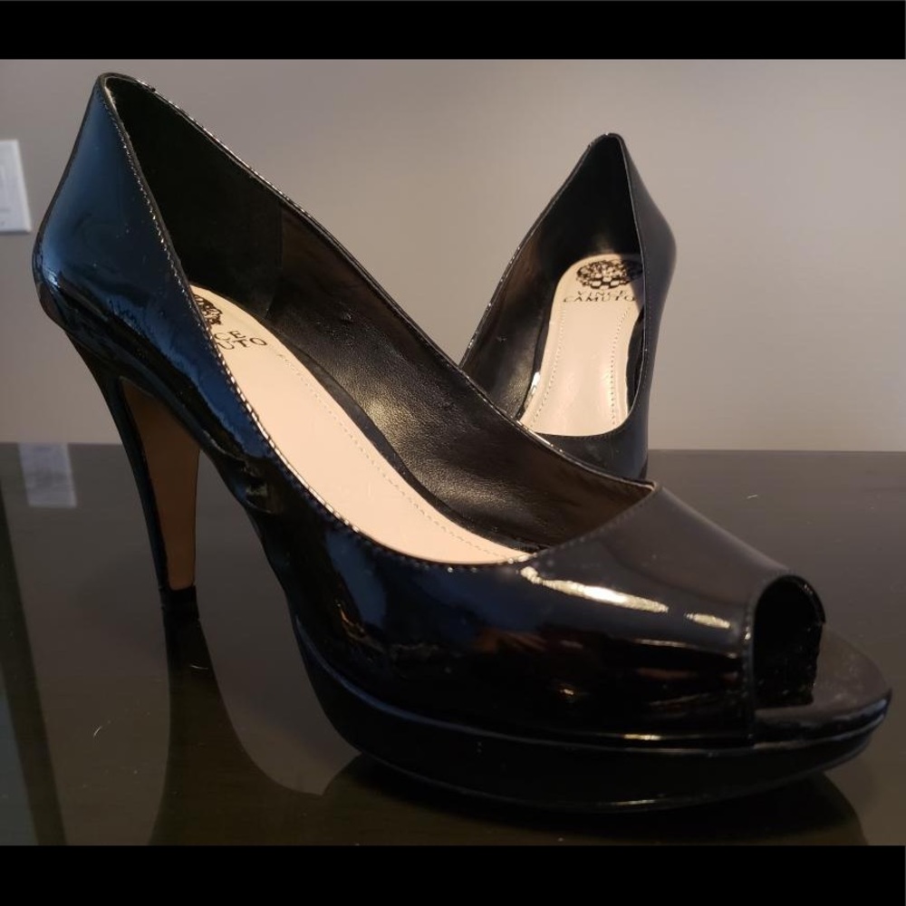 NEW!Vince Camuto Heels. All black. Women’s size 9.